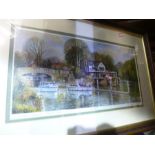 A large selection of framed, pictures prints and mirror