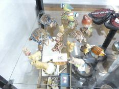Beswick model birds and collection of whimsies