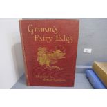 Arthur Rackham 'Grimm's Fairy Tales' by Constable and Company Ltd, London 1909, with red cloth cover
