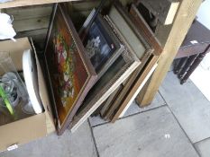 A quantity of framed and glazed pictures and prints