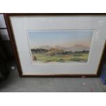 A small selection of framed pictures depicting landscapes, wildlife and oriental scenes