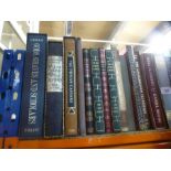 Collection of Folio Society books, and Franklin Library