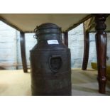 Old milk churn