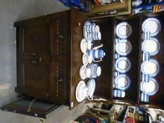 An Old Charm style dresser with 2 drawers above 2 door cupboard