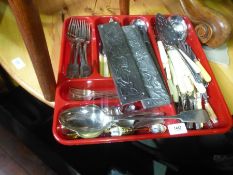 Assorted cutlery and sundry
