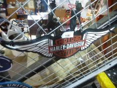 A Harley Wing sign