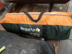 A Kampa Watergate 8 tent AF and another Regatta 4 man tent