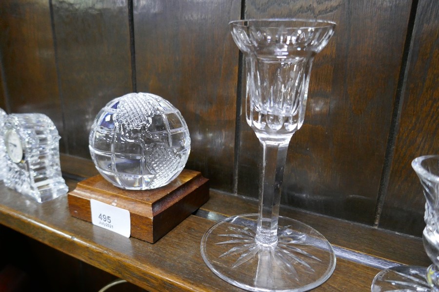 Four Waterford crystal clocks and other Waterford items - Image 3 of 8