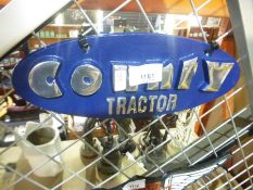 Ford County Tractor sign