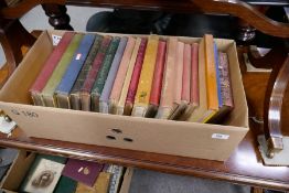 Two boxes of assorted books, some antiquarian