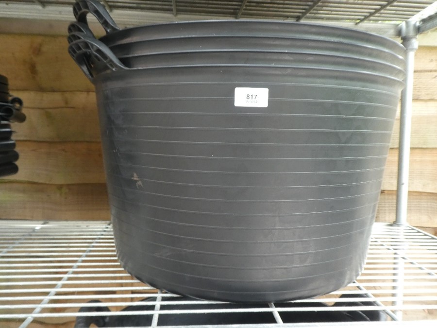 4 x 55 litre trug buckets - Image 2 of 2