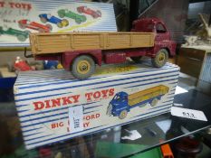 Dinky 922 Big Bedford lorry and original box