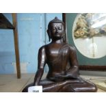 Large bronze buddha