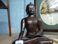 Large bronze buddha