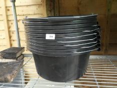 10 x horse feeder buckets