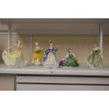 Five Royal Doulton ladies, HN2379, 2315, 2269, 2474, 2193