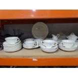 A quantity of Wedgwood Queens shape dinner ware