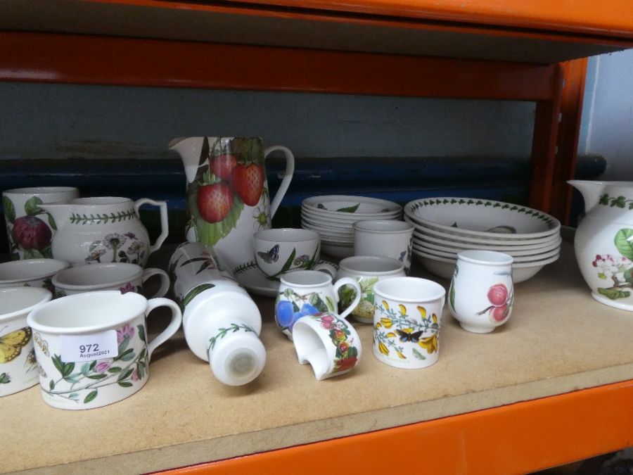 Collection of Portmeirion Botanic Garden and Pomona china - Image 2 of 3