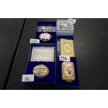 Halcyon Days, enamel oval box, 50th Anniversary of D-Day landings No. 595/750, and Andrew and Sarah