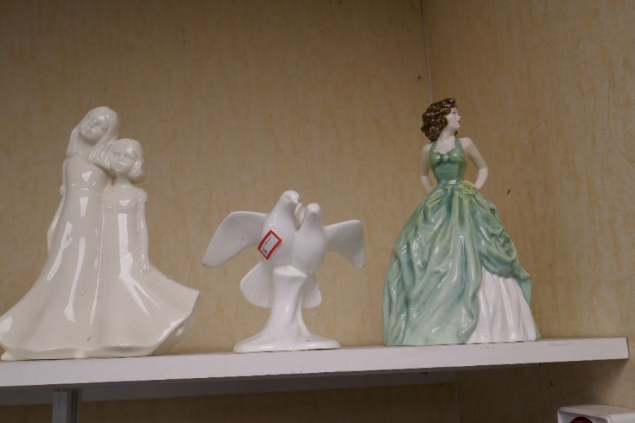 Four Royal Doulton ladies, HN2723, 4157, 2318, 2791 and 2 other items - Image 3 of 3