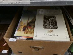 A quantity of books on countryside and travel - two boxes
