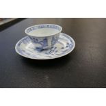 An 18th century Chinese teacup and saucer from the Ca Mau shipwreck