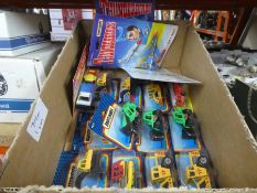 Matchbox Thunderbirds rockets and boxed Matchbox vehicles, etc