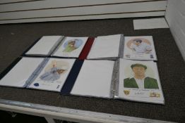 Denise Dean, 'The Wisden Artist' a portfolio of prints in 4 folders, all numbered 45/100, signed by