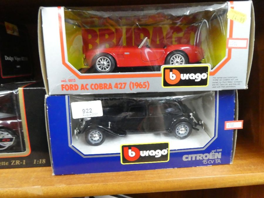 Boxed die cast model cars to include Corvette, Jaguar, Ford, Citroen, etc - Image 2 of 3