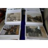 A quantity of Victorian and later postcards, mainly in albums, many hundreds