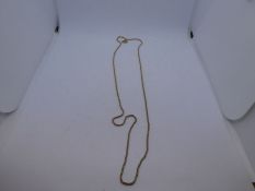 18ct yellow gold rope twist neckchain, marked 750, approx 60cm, 7.5g approx