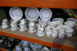 A quantity of Royal Doulton 'Rondelay' dinner ware to include plates, bowls, jugs, cups and saucers