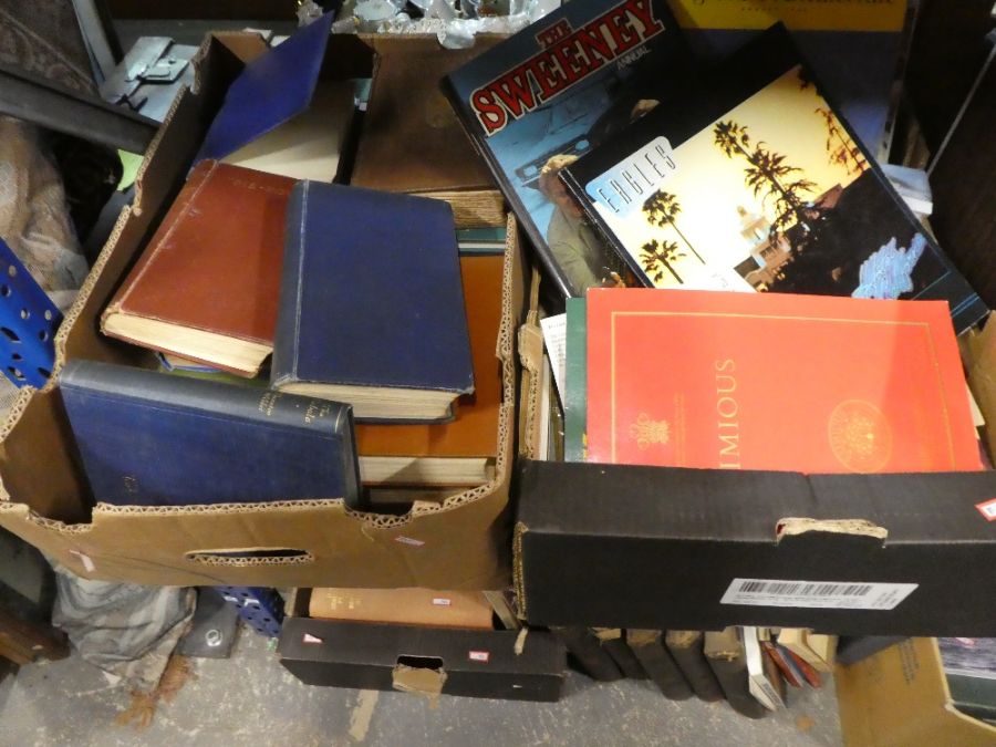 Seven boxes of mixed books of various topics, including Railway, Steam Engines, Electrical Engines, - Image 4 of 6