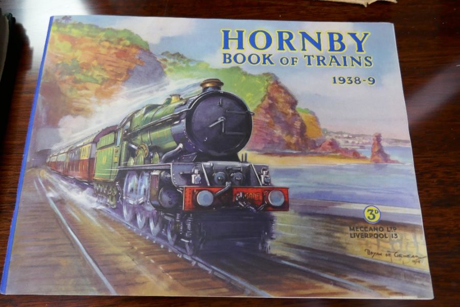 Two catalogues for Hornby Book of trains 1938 - 1940 an album of railway postcards and similar - Image 2 of 6