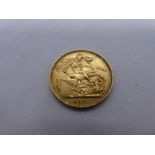 22ct gold full sovereign, dated 1892, George and The Dragon and Jubilee Head Victoria, mint mark wor