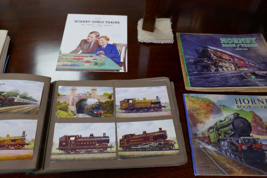 Two catalogues for Hornby Book of trains 1938 - 1940 an album of railway postcards and similar - Image 6 of 6