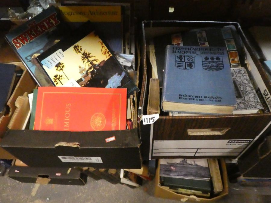 Seven boxes of mixed books of various topics, including Railway, Steam Engines, Electrical Engines, - Image 3 of 6