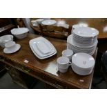 A quantity of white Rosenthal dinner and teaware