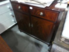 Mahogany 'Strongbow' sideboard with drawers above cupboards