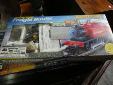 Vintage Hornby 'Freight Hauler' trainset and Hornby Intercity 225 electric train set