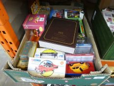 A box of boxed Corgi items, to include The Muppet Show, classic vehicles, Noddy and fire engine, etc