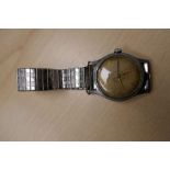 Vintage gents 'Rotary' stainless steel wristwatch