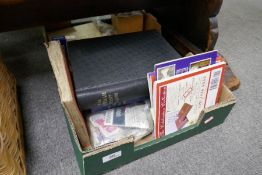 A quantity of Victorian and later GB and Worldwide stamps, some in albums and sundry