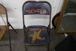 Painted folding chair