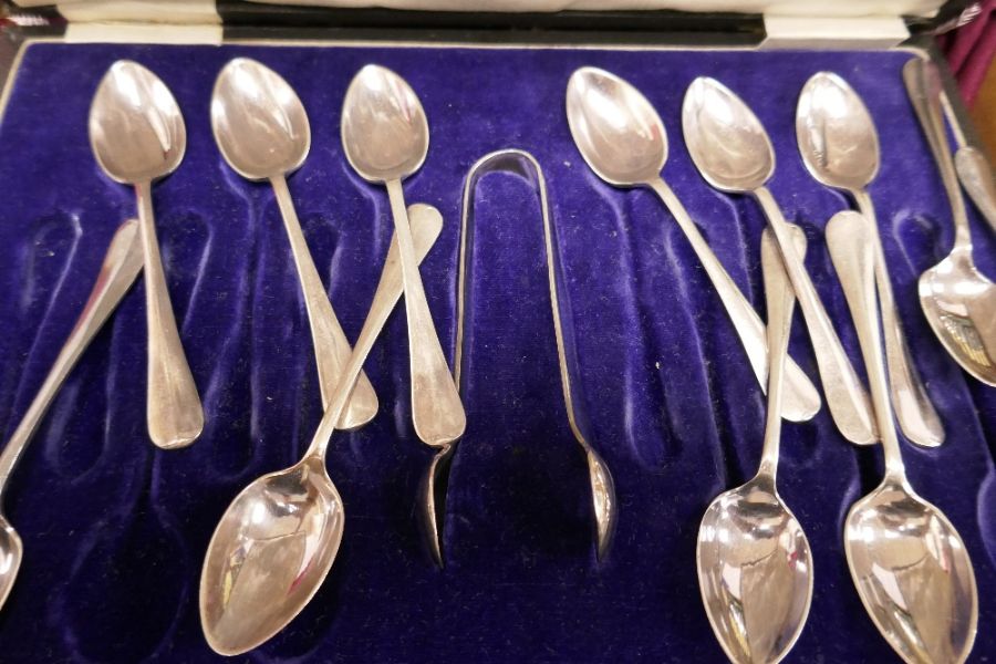 A quantity of silver plated cutlery and sundry - Image 4 of 4