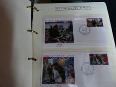 A box of First Day Covers, Channel Islands, etc