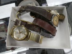 Vintage wristwatches to include ladies Smiths Empire, gent's Waltham example, etc