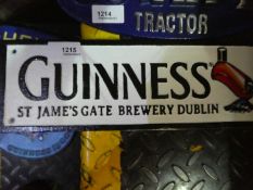 Guinness Arrow sign