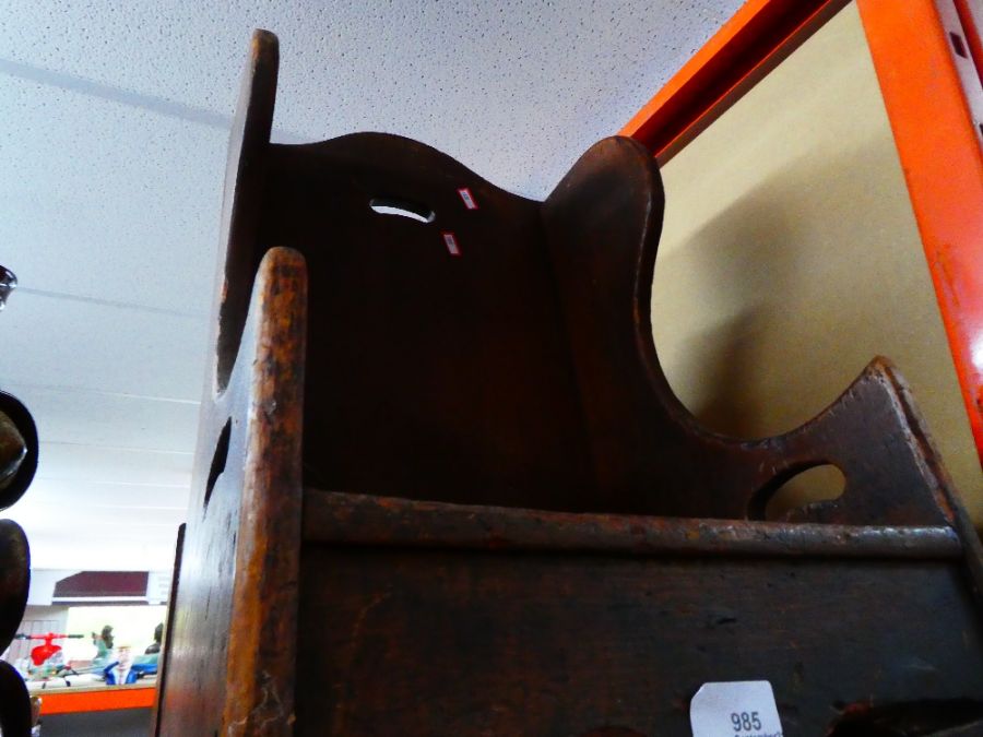 Vintage style child's rocking chair - Image 3 of 6