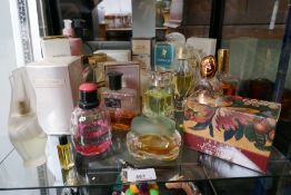 A quantity of ladies perfumes, some boxed, and similar